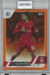 2023 Topps UEFA Champions League Japan Edition Trent Alexander-Arnold Base/Orange Mojo/#66【08/25】 Liverpool FC