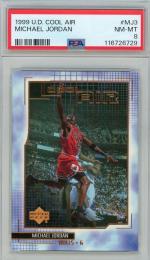 1999 Upper Deck Cool Air Michael Jordan 【PSA8】