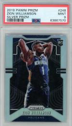 2019 Panini Prizm Zion Williamson RC【PSA9】