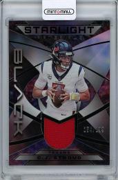 【裏面左下角白欠けあり】2024 PANINI Black C.J. Stroud Memorabilia【154/199】