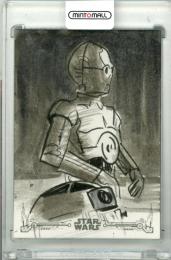 2020 Topps Star Wars Black and White Return of the Jedi  Sketches【1/1】