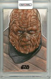 2021 Topps Star Wars The Mandalorian Season 2  Sketches【1/1】