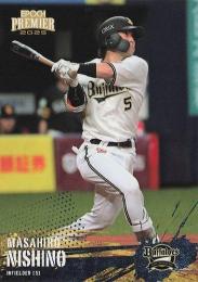 2025 EPOCH オリックスバファローズ PREMIER EDITION #34 西野真弘レギュラーカード