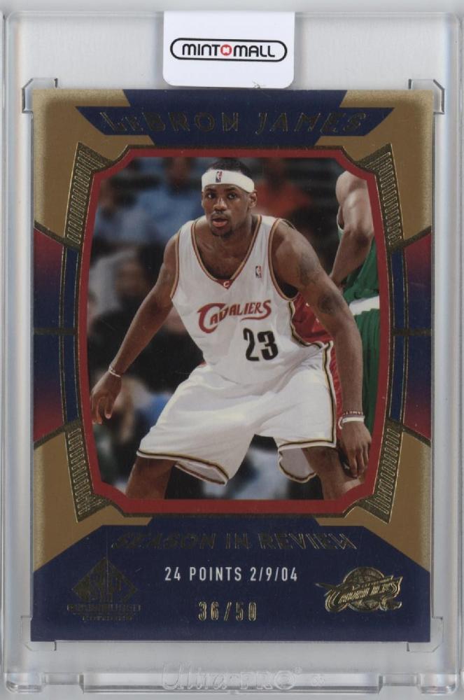 ミントモール / MINT 立川店 / 2004-05 UPPER DECK SP GAMEUSED EDITION Season In Review  Gold Parallel #140 Lebron James 【36/50】