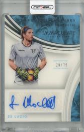 2017 Panini Immaculate Collection Federico Marchetti Marquee Signatures #77 ※表面傷有【26/75】 SS Lazio
