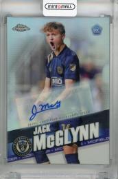 2022 Topps Chrome MLS  Jack Mcglynn Autographs #35 Philadelphia Union