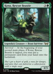 【DSK】【ENG】【Foil】〈299-R-G〉《救助のけだもの、コーナ/Kona, Rescue Beastie》No.299