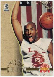 1996 Score Board Autographed BK #15 Kobe Bryant