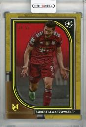 2021-22 Topps Museum Collection UEFA Champions League FC Bayern Munchen Robert Lewandowski Base Gold(パラレル版) 34/50