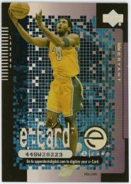 2000-01 Upper Deck e-Card 1 #EC1 Kobe Bryant