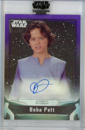 2021 Topps Star Wars Signature Series “ Daniel Logan as Boba Fett ” #A-DL Boba Fett Autograph Purple【13/99】