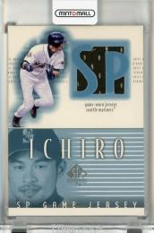 2002 Upper Deck SP Authentic Ichiro Suzuki Game Jersey #JIS《白かけあり》