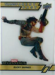 2022 Upper Deck Marvel Beginnings Vol.2 Series 1 “ Bucky Barnes ” #TP-45 Bucky Barnes Transparent Past