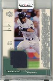 2002 Upper Deck Ovation Ichiro Suzuki Lead Performer Jerseys #LPIS