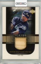 2002 Upper Deck Honor Roll Ichiro Suzuki Game Bats #BI3【54/99】