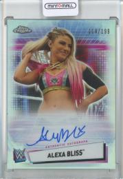 2021 Topps Chrome WWE Alexa Bliss Base Autographs/#A-AB【114/199】