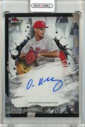 2024 Topps Finest Orion Kerkering Finest Autograph Philadelphia Phillies