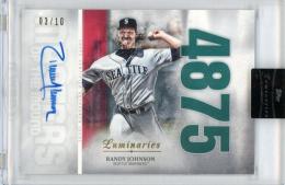 2019 TOPPS Luminaries Randy Johnson Masters of the Mound Autographs Red #MOMRJ【03/10】 Seattle Mariners