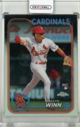 2024 Topps Chrome Masyn Winn Refractor St. Louis Cardinals