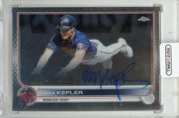 2022 TOPPS Chrome Max Kepler Veteran Autographs #CVAMK Minnesota Twins