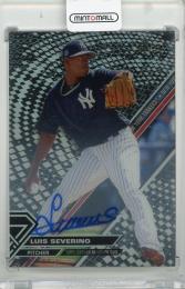 2017 TOPPS High Tek Luis Severino Autographs Blackout #HTLS【08/50】 New York Yankees