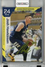 BBM B.LEAGUE 2022-23 FAST BREAK 1st Half ジョシュ・ホーキンソン 金箔サインカード