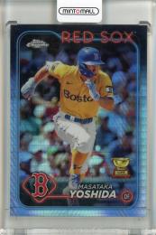 2024 Topps Chrome Masataka Yoshida Prism Refractor Boston Red Sox