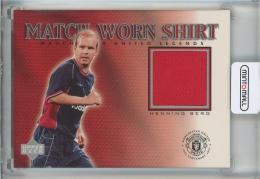 2002 Upper Deck Manchester United   Henning Berg Match-Worn Shirt Manchester United