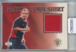 2002 Upper Deck Manchester United   Henning Berg Match-Worn Shirt Manchester United