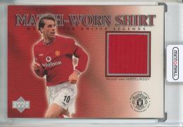2002 Upper Deck Manchester United   Ruud van nistelrooy Match-Worn Shirt Manchester United
