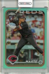 2024 Topps Chrome Noelvi Marte Aqua Refractor【049/199】 Cincinatti Reds