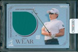 【表面左側微キズあり】2025 EPOCH JLPGA 女子プロゴルフ オフィシャルトレーディングカード TOP PLAYERS 申 ジエ ゴルフウェアカード【008/100】