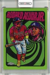 2024 Topps Chrome Ronald Acuna Jr. Ultraviolet All-Stars Atlanta Braves