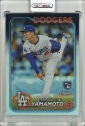 2024 Topps Chrome Yoshinobu Yamamoto Refractor Los Angeles Dodgers