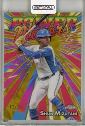 2025 Topps Chrome NPB 水谷瞬 Power Players【17/50】 北海道日本ハムファイターズ
