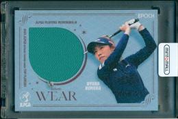 【状態若干難あり】2025 EPOCH JLPGA 女子プロゴルフ オフィシャルトレーディングカード TOP PLAYERS 木村彩子 ゴルフウェアカード【057/100】