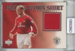 2002 Upper Deck Manchester United   Nicky But Match-Worn Shirt Manchester United