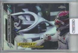 2020 Topps Chrome Formula 1 Lewis Hamilton/Valtteri Bottas/F1 Award Winner Refractors #196