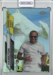 2020 Topps Chrome Formula 1 Lewis Hamilton/Grand Prix Winners Refractors #140
