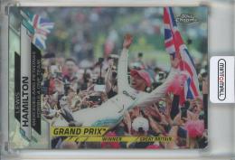 2020 Topps Chrome Formula 1 Lewis Hamilton/Grand Prix Winners Refractors #142
