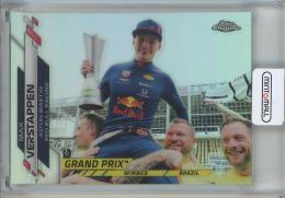2020 Topps Chrome Formula 1 Max Verstappen/Grand Prix Winners Refractors #152
