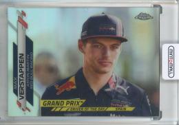 2020 Topps Chrome Formula 1 Max Verstappen Refractors #158