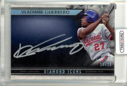 2019 Topps Diamond Icons Vladimir Guerrero #SI-VG Silver Ink Autographs【19/25】 Expos