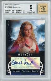 【ケースに微スレあり】2008 TOPPS Heroes Series 1 Hayden Panettiere Autograph【BGS9 MINT、AUTO10】