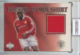 2002 Upper Deck Manchester United   Dwight Yorke Match-Worn Shirt Manchester United