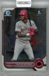 2022 Topps Bowman Elly De LA Cruz Base Chrome Prospects #BCP-50 Cincinnati Reds