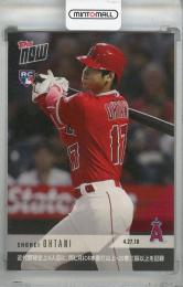 2018 Topps Now Shohei Ohtani Japanese Kanji Edition #136J RC Los Angeles Angels