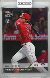 2018 Topps Now Shohei Ohtani Japanese Kanji Edition #32J RC Los Angeles Angels