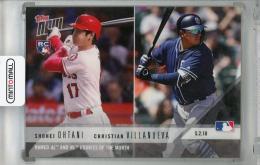 2018 Topps Now Shohei Ohtani/Christian Villanueva #159 RC  Los Angeles Angels/San Diego Padres