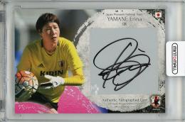 2017 サッカー日本代表 オフィシャルトレーディングカード  山根恵里奈 直筆サインカード 07/40